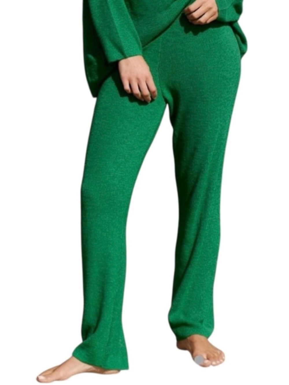 Free People Beach Malibu Solid Pant Green Size XL